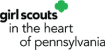 Girl Scouts/Heart of PA logo